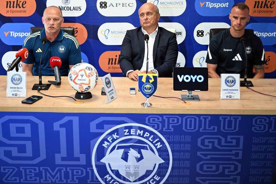 Michalovce pred vstupom do novej sezóny v rozhovore s novinármi.