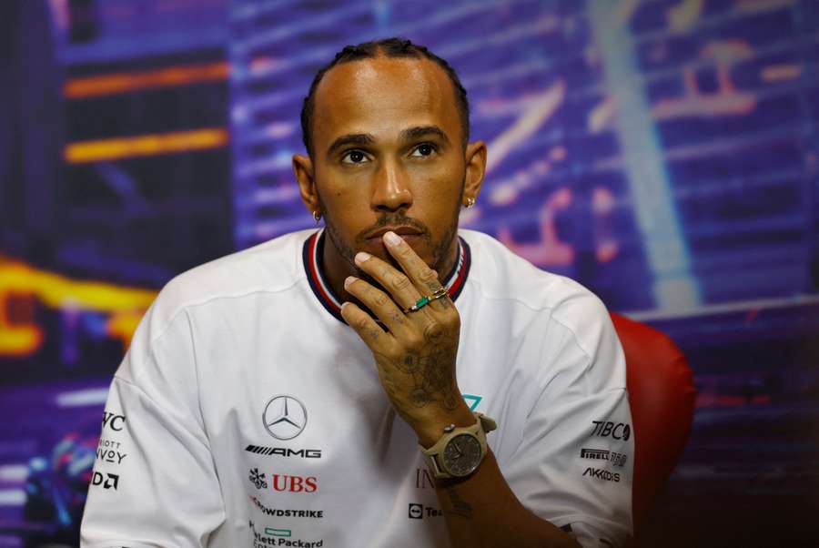 Hamilton narrowly lost to Verstappen last season but this year it's not so close