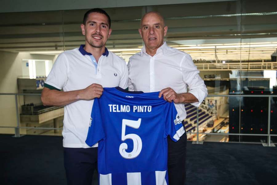 Telmo Pinto prolonga ligação ao FC Porto