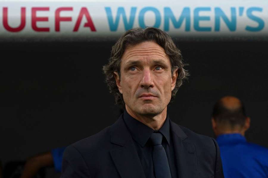 Bonadei lors du match face aux Pays-Bas.