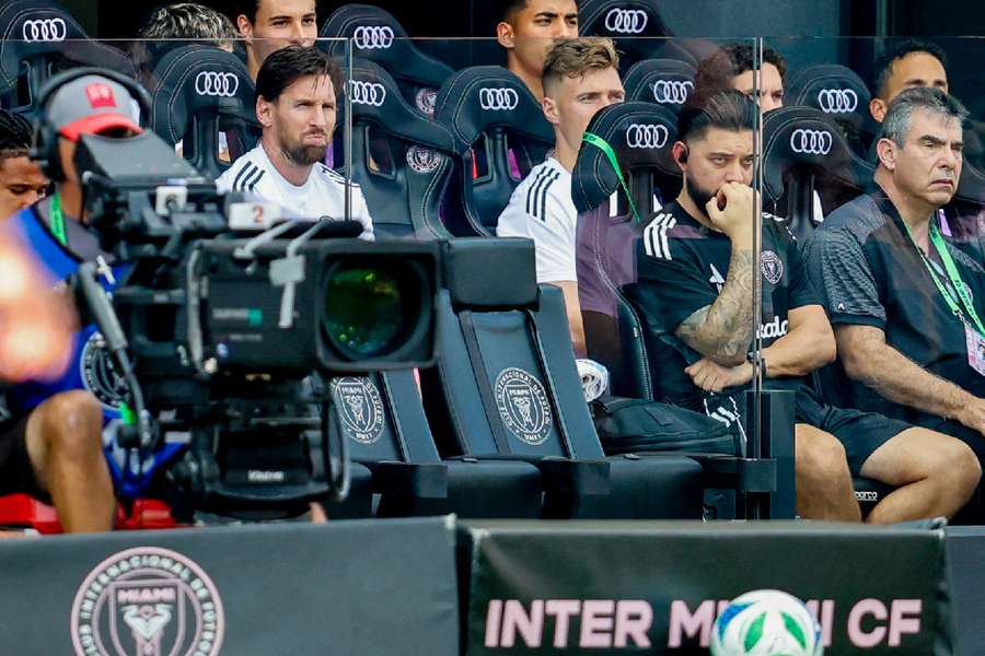 Messi no banco de reservas em vitória do Inter Miami
