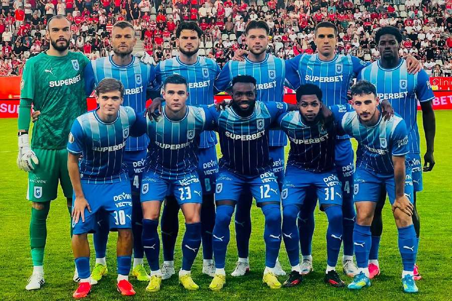 Echipa de start a Craiovei în meciul cu Dinamo