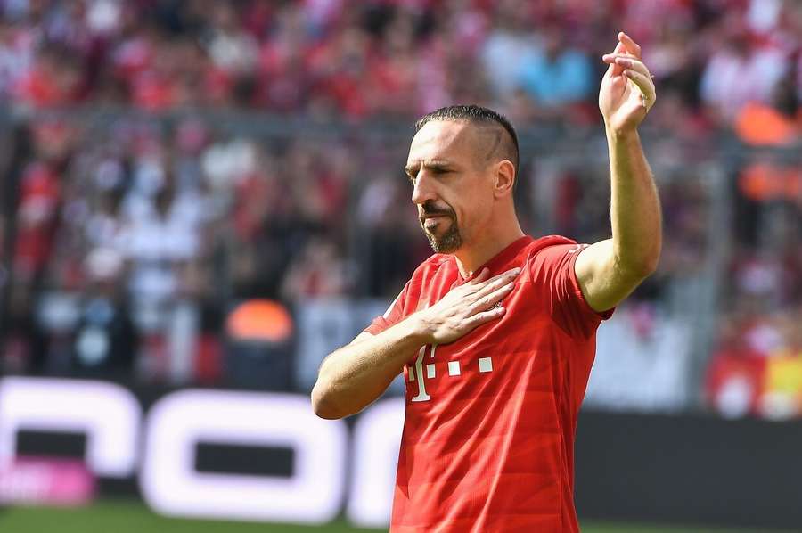 Franck Ribery had his best years with Bayern Munich