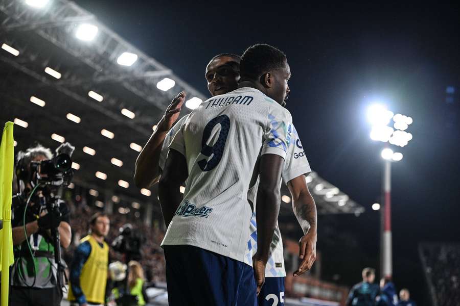 Thuram traf zum Anschluss.