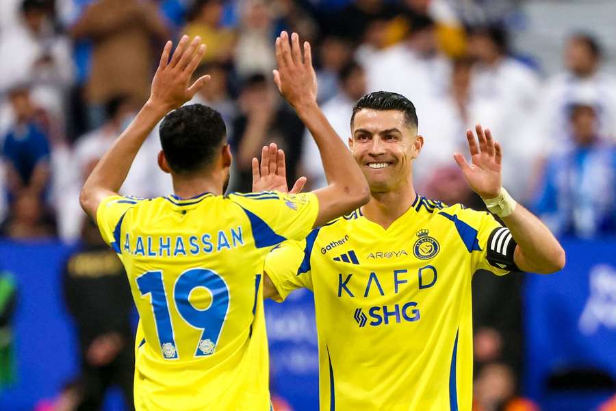 Cristiano Ronaldo brilhou no clássico de Riad
