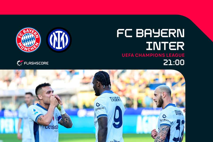 Lautaro Martínez, Thuram y Di Marco, con el Inter
