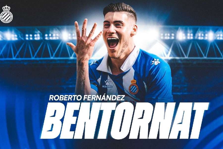 Roberto Fernández seguirá en el Espanyol hasta 2031