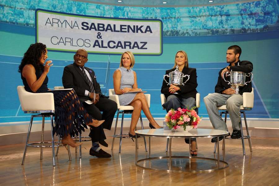 Aryna Sabalenka și Carlos Alcaraz