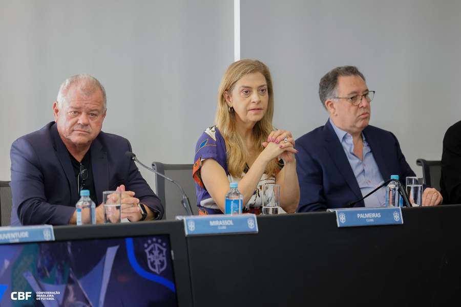 Palmeiras, da presidente Leila, estará como convidado no comitê do Conselho Nacional de Clubes