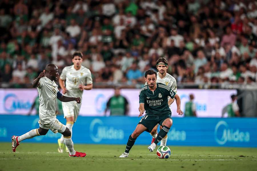 Bernardo Silva em ação