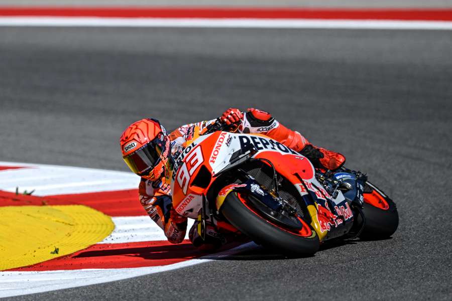 Honda's Spanish rider Marc Marquez