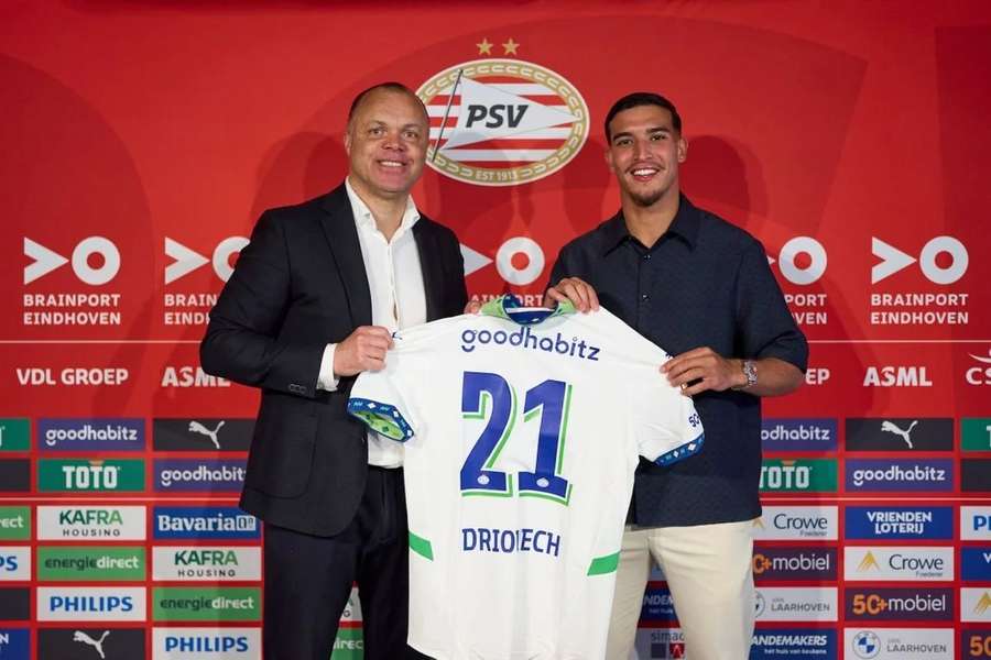 Couhaib Driouech custou 3,5 milhões de euros ao PSV