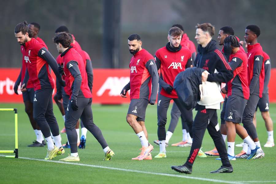 Liverpool prepare for their Champions League tie at Inter Milan Liverpool prepare for their Champions League tie at Inter Milan