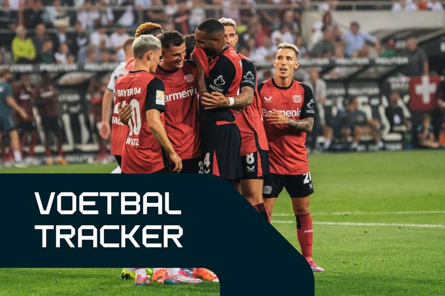 Bayer Leverkusen boekte in de slotseconden een overwinning bij Gladbach