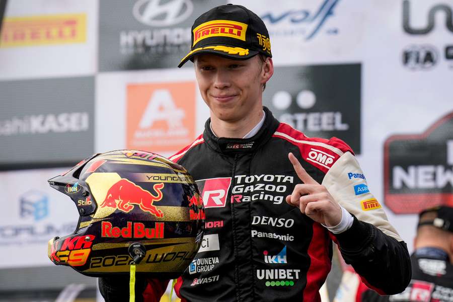 Rovanpera became the youngest-ever driver to win the World Rally Championship title