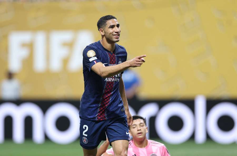 Achraf Hakimi, en el pasado Mundial de Clubes Achraf Hakimi, en el pasado Mundial de Clubes