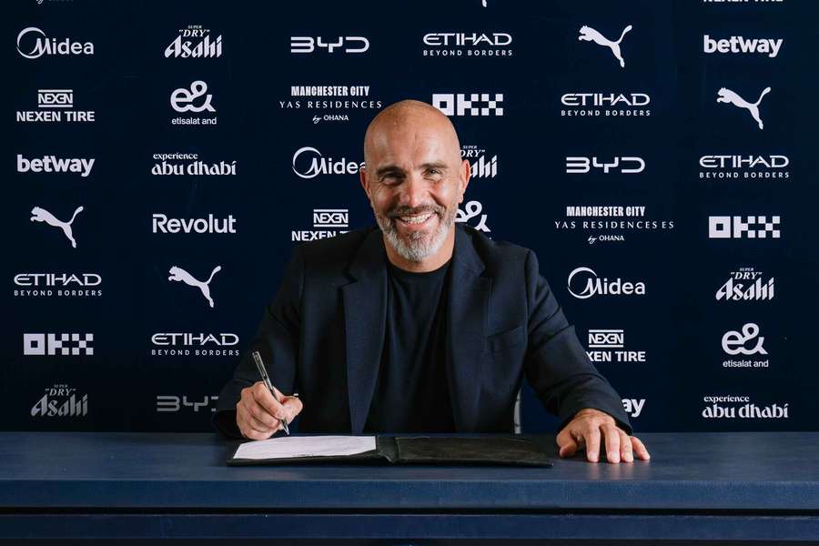 Enzo Maresca is Manchester City's new manager