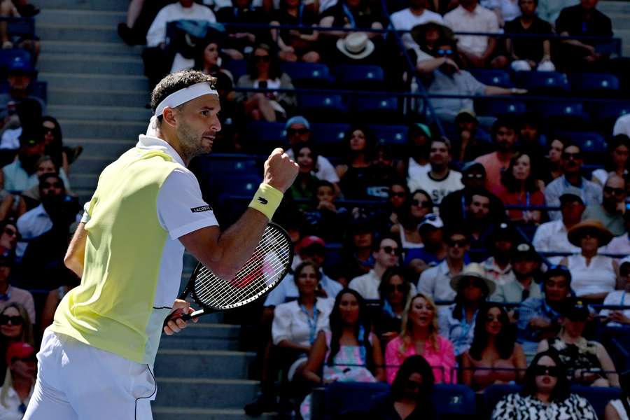 Grigor Dimitrov superó a Murray en segunda ronda