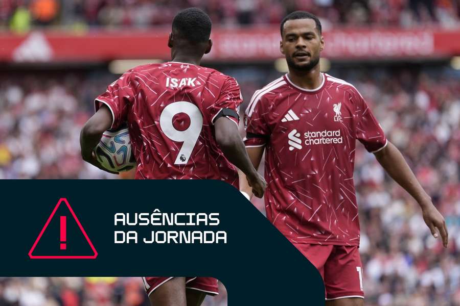 Alexander Isak e Cody Gakpo vão falhar o jogo do Liverpool contra o Manchester City