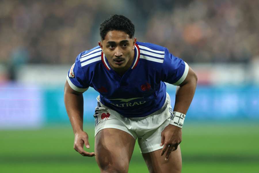 Moefana face à l'Irlande.