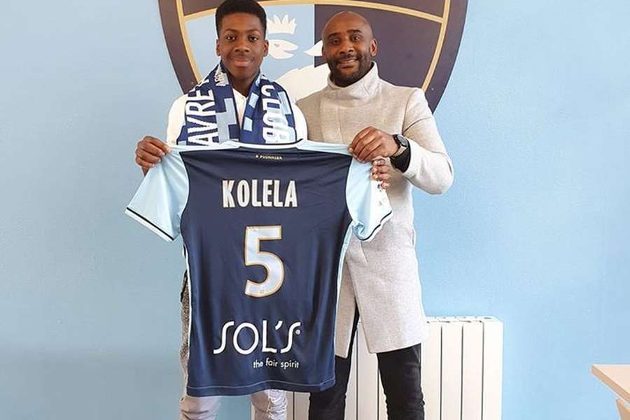 Kyllian Kolela fez a formação no Le Havre