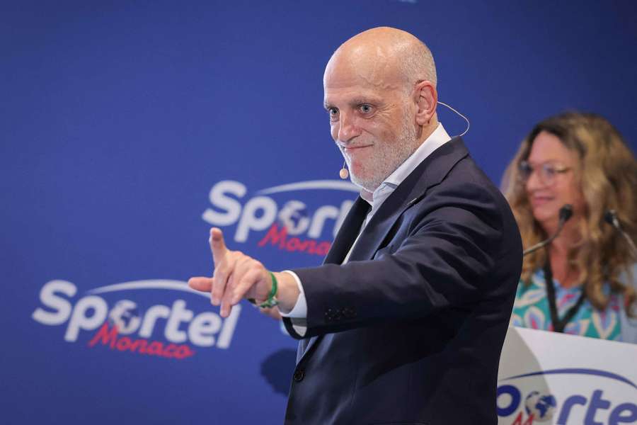 Tebas, en un acto en Mónaco