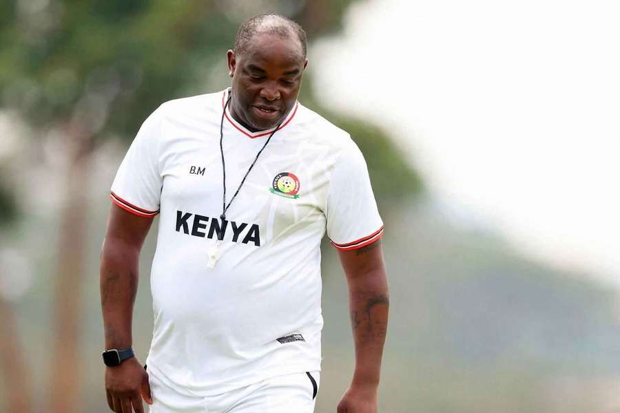 Kenya national team coach Benni McCarthy Kenya national team coach Benni McCarthy