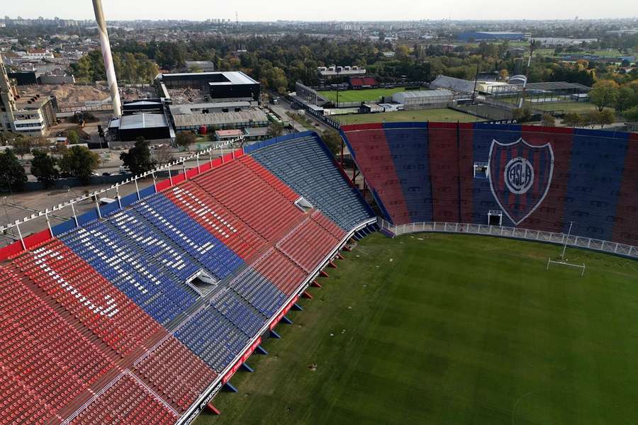 O estádio Nuevo Gasometro, casa do San Lorenzo