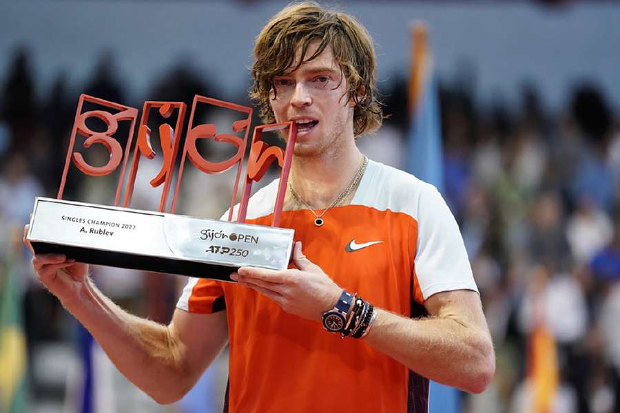 Rublev, muy satisfecho tras ganar el Gijón Open