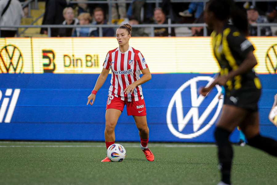Silvia Lloris, defensa del Atlético de Madrid.