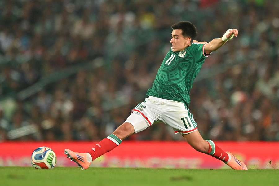 Gilberto Mora si v reprezentačním A-týmu Mexika připsal už sedm startů.