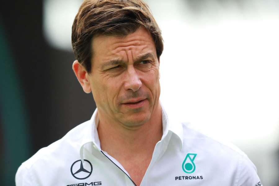 O chefe da Mercedes F1, Toto Wolff, na foto do mês passado