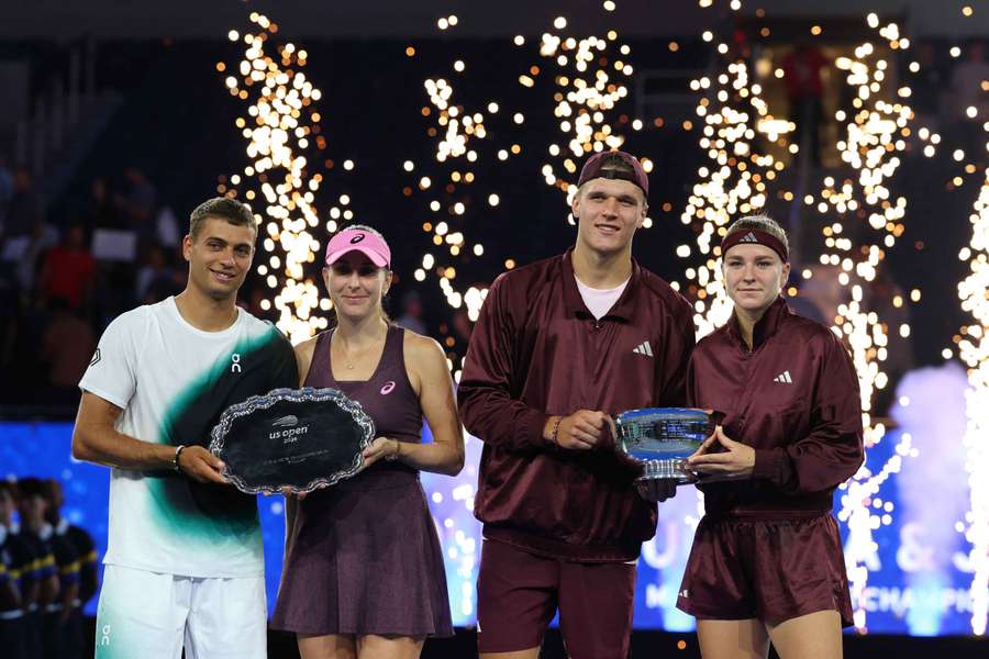 Cobolli, Bencic, Mensik e Muchova Cobolli, Bencic, Mensik e Muchova