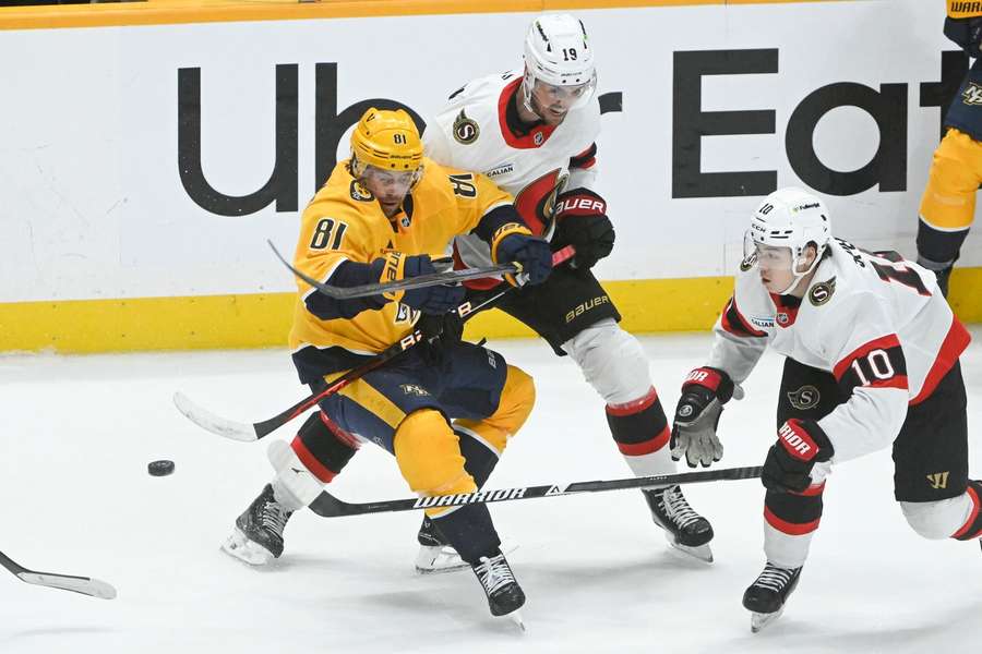 Udany pościg Predators, hat-trick Stamkosa w starciu z Ottawą Senators