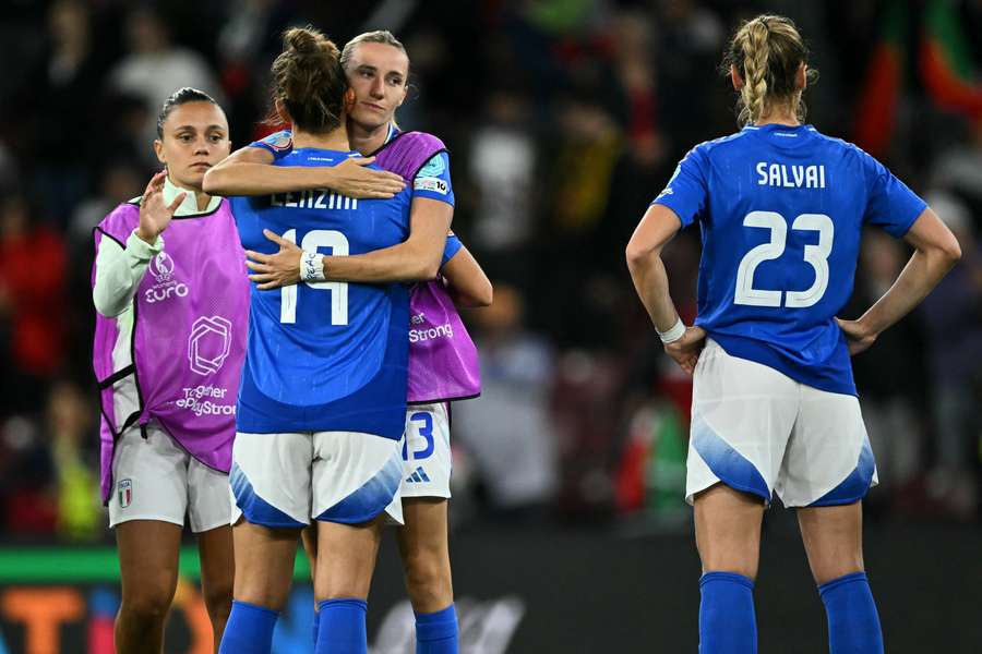 La delusione delle azzurre