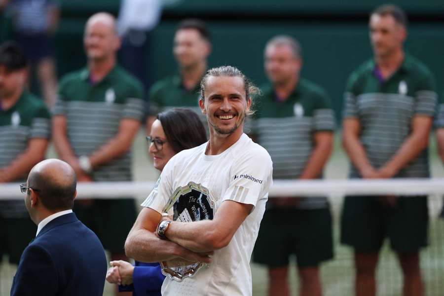 Zverev, tras la final de Wimbledon 2026