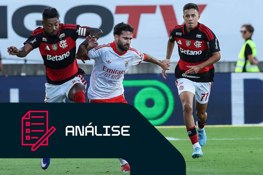 Rafa atuou no flanco direito Rafa atuou no flanco direito