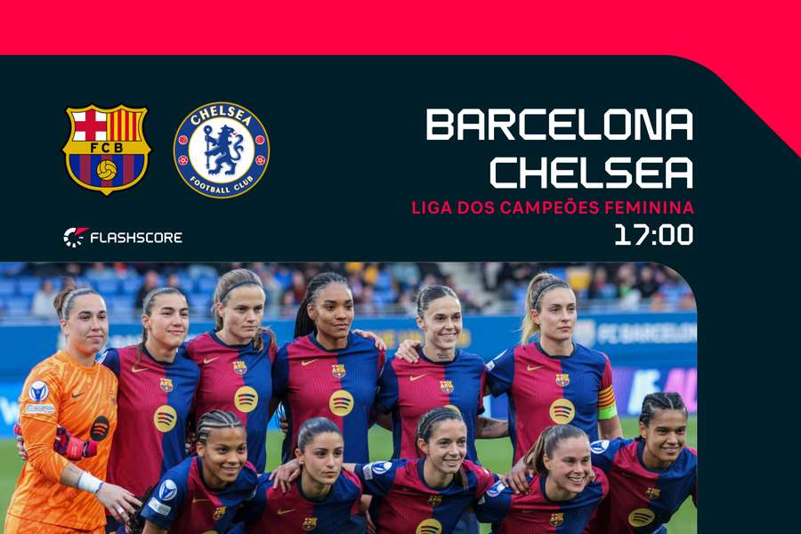 Barça e Chelsea enfrentam-se na Europa