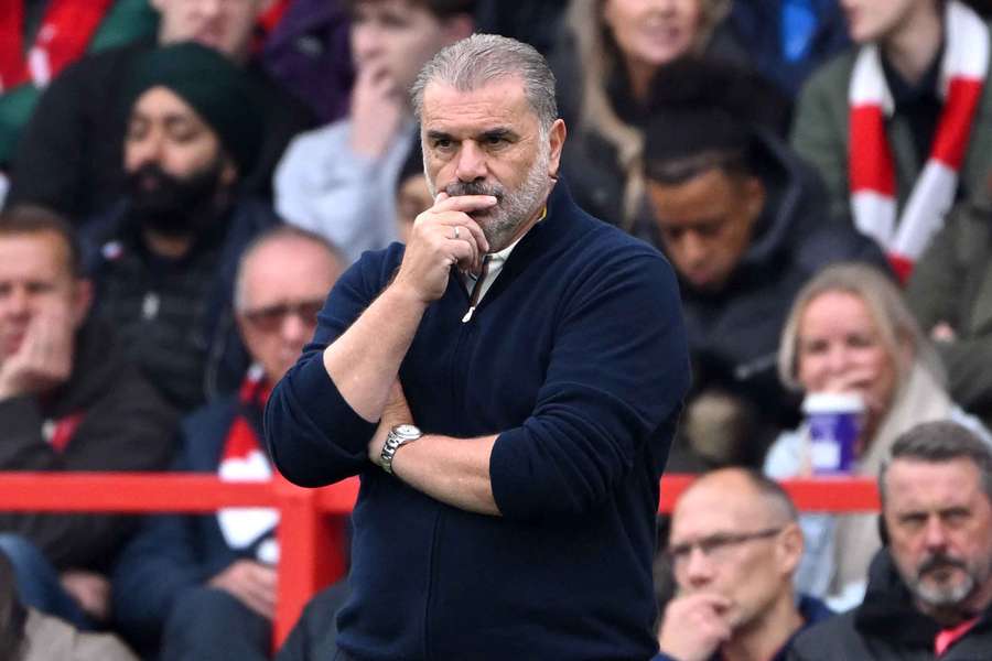 Ange Postecoglou failed to win one match in charge at Nottingham Forest
