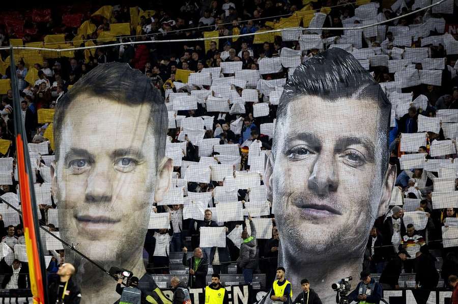 Kroos und Neuer sind Idole der Nationalmannschaft.