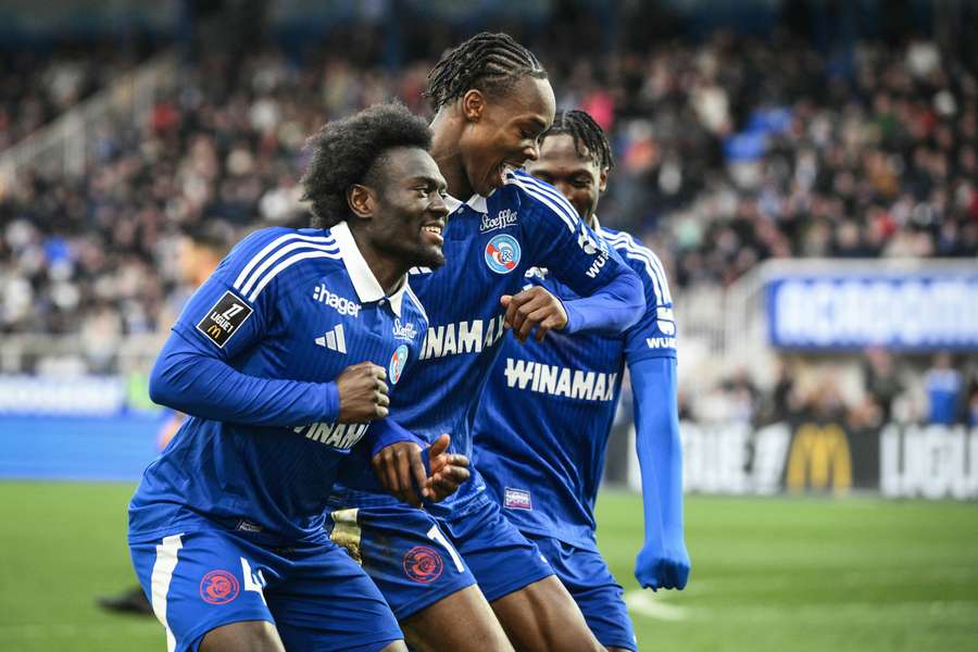 Les Strasbourgeois à Auxerre le week-end dernier.