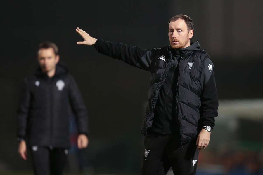 Ian Cathro, treinador do Estoril