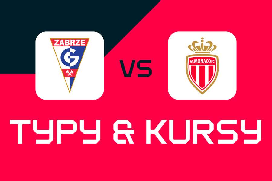 Górnik Zabrze - AS Monaco: Typy bukmacherskie, najlepsze kursy i zakłady (el. Ligi Konferencji) Górnik Zabrze - AS Monaco: Typy bukmacherskie, najlepsze kursy i zakłady (el. Ligi Konferencji)