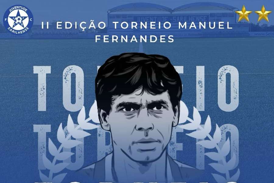 Cartaz da II edição do Torneio Manuel Fernandes