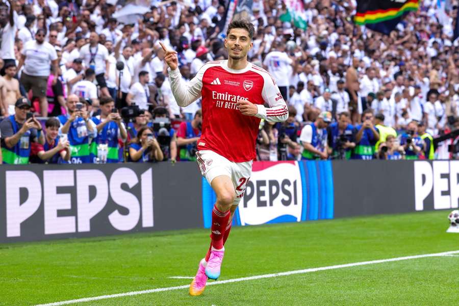 Havertz hatte bereits zum 1:0 für Chelsea im Finale 2021 getroffen