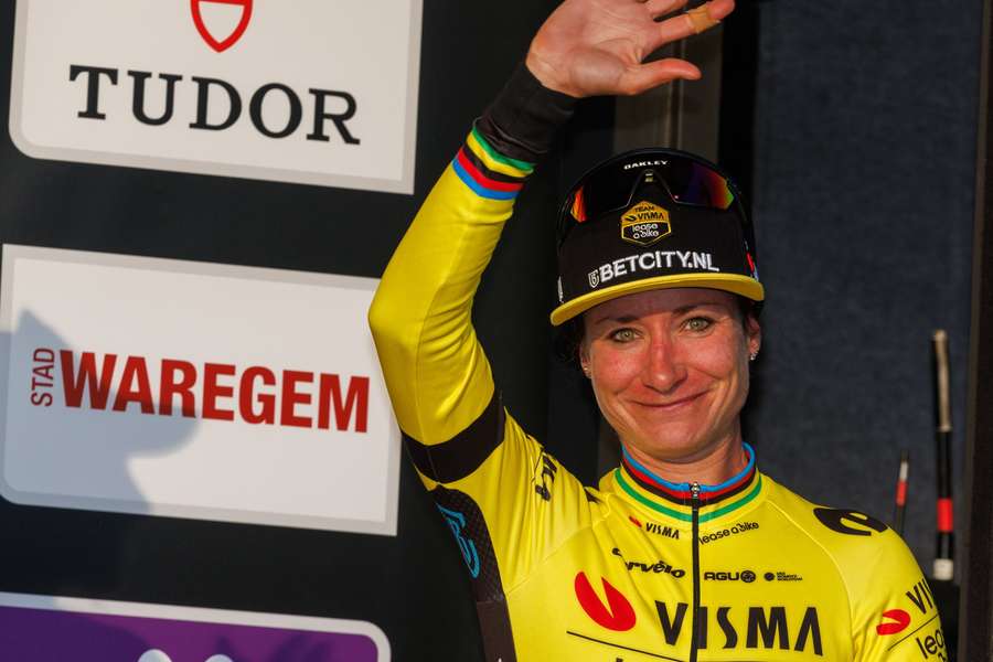 Marianne Vos bij Dwars door Vlaanderen