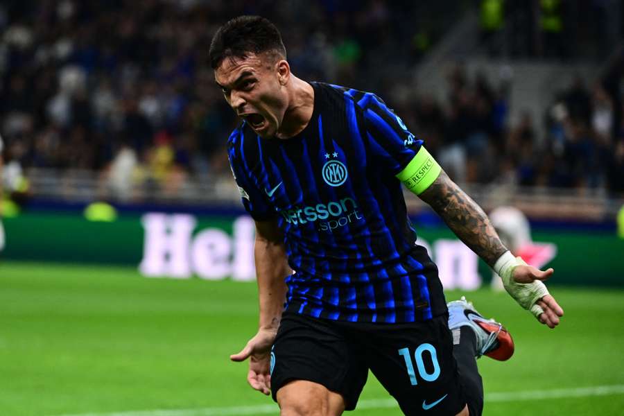 Lautaro Martinez netted two on the night for Inter