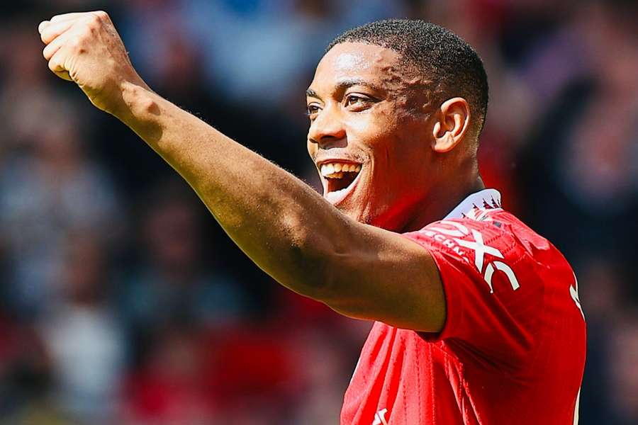 Martial abriu o placar para o United