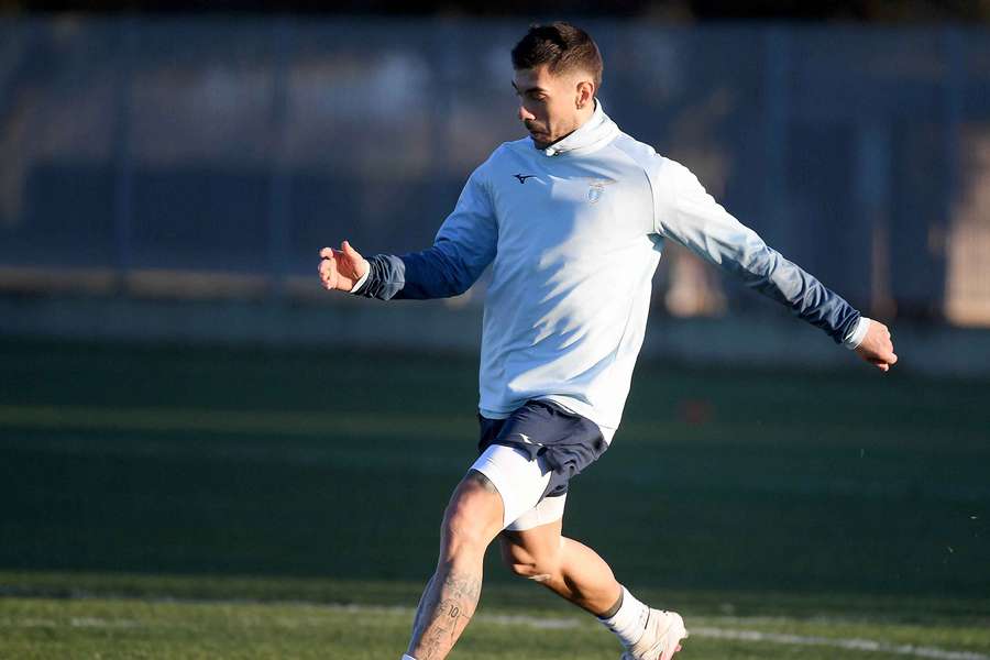 Mattia Zaccagni in allenamento