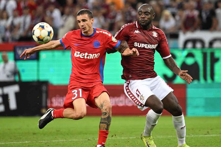 Juri Cisotti, în duel cu Christopher Braun Juri Cisotti, în duel cu Christopher Braun